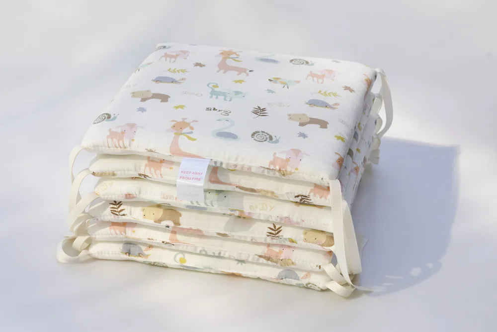Pare-chocs anti-collision lavable pour lit de bébé, garde-corps de lit pour nouveau-né, sécurité, R64.6 pièces