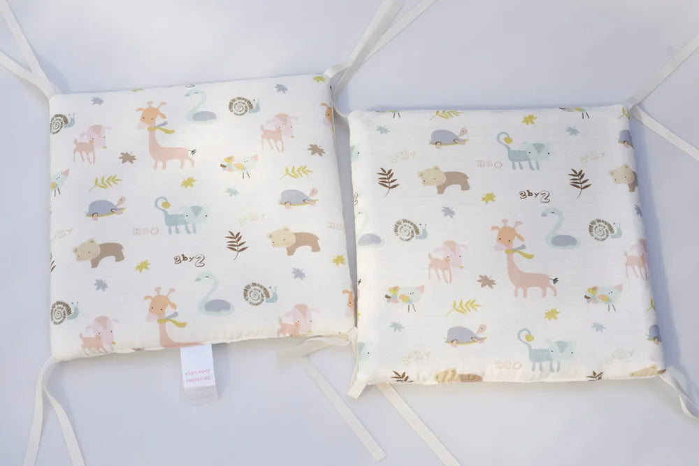 Pare-chocs anti-collision lavable pour lit de bébé, garde-corps de lit pour nouveau-né, sécurité, R64.6 pièces