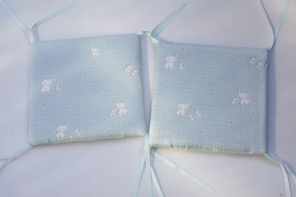 Pare-chocs anti-collision lavable pour lit de bébé, garde-corps de lit pour nouveau-né, sécurité, R64.6 pièces
