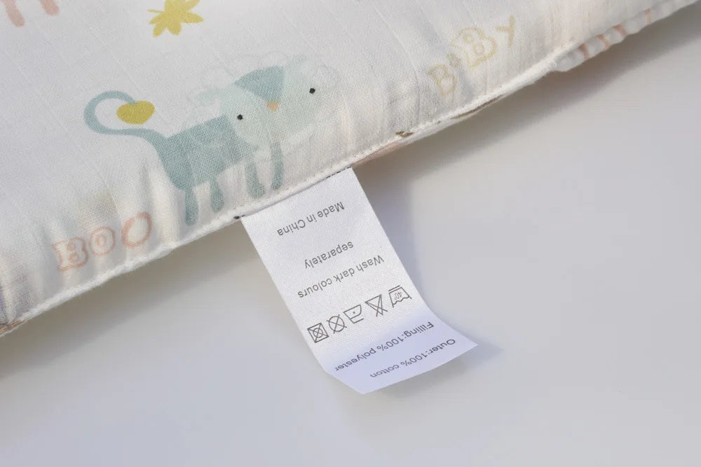 Pare-chocs anti-collision lavable pour lit de bébé, garde-corps de lit pour nouveau-né, sécurité, R64.6 pièces