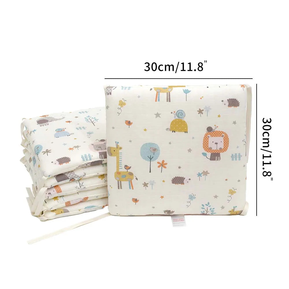 Pare-chocs anti-collision lavable pour lit de bébé, garde-corps de lit pour nouveau-né, sécurité, R64.6 pièces