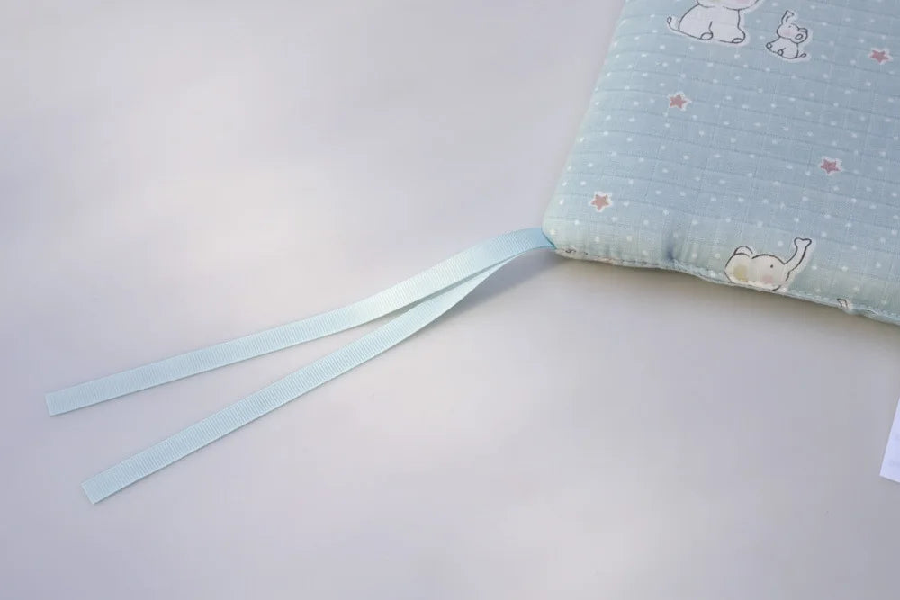 Pare-chocs anti-collision lavable pour lit de bébé, garde-corps de lit pour nouveau-né, sécurité, R64.6 pièces