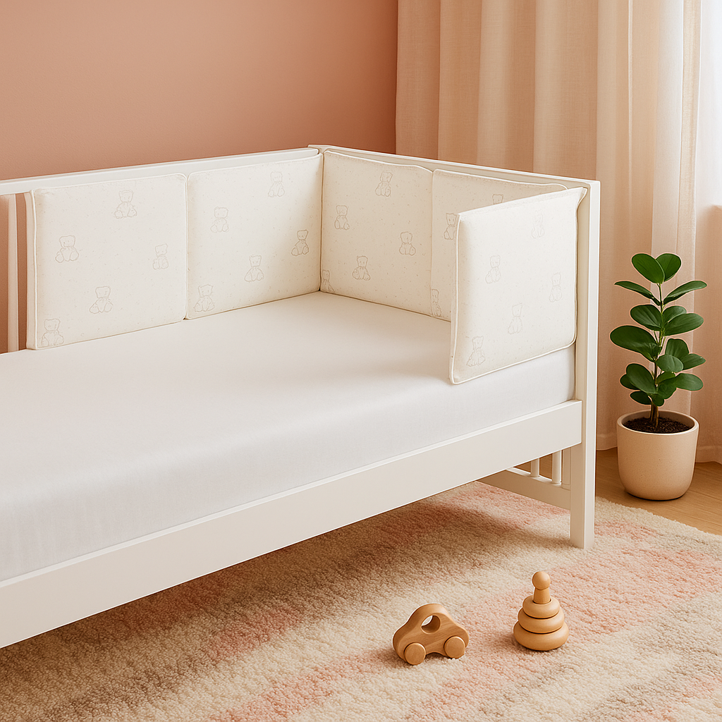 Tour de lit pour bebe| cabane Dessin peluche