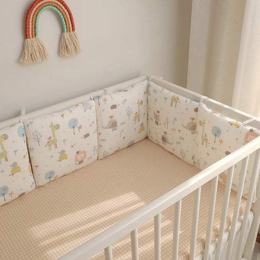 Pare-chocs anti-collision lavable pour lit de bébé, garde-corps de lit pour nouveau-né, sécurité, R64.6 pièces
