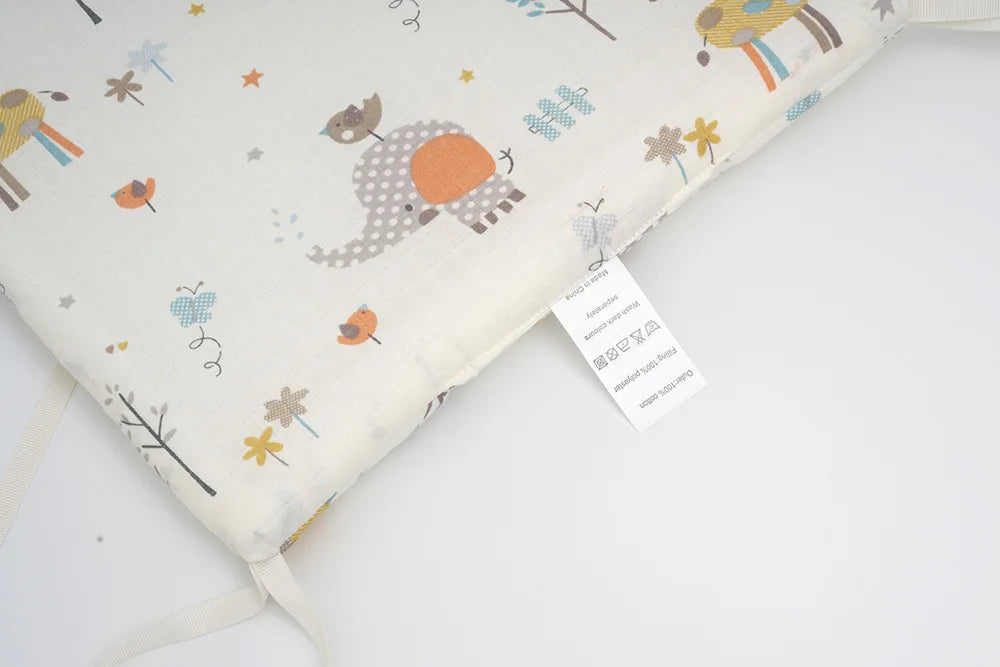 Pare-chocs anti-collision lavable pour lit de bébé, garde-corps de lit pour nouveau-né, sécurité, R64.6 pièces